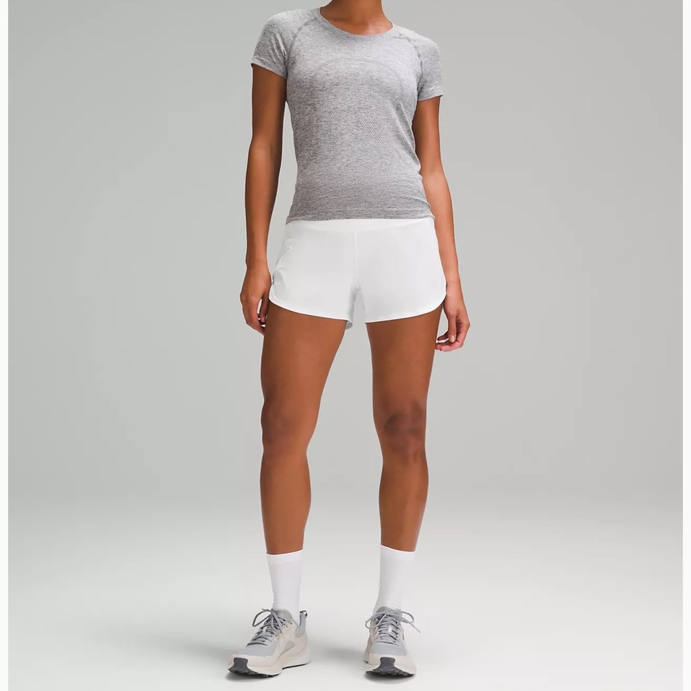 Lululemon speed up hi rise lined short 4”